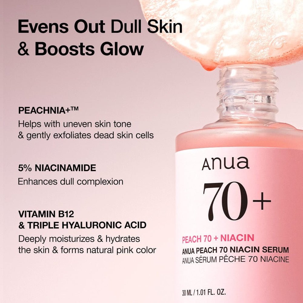 Anua Peach 70% Niacinamide Brightening Serum - Image 3