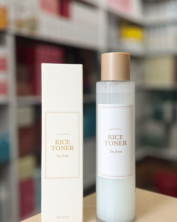 Brighten Naturally with Rice Toner